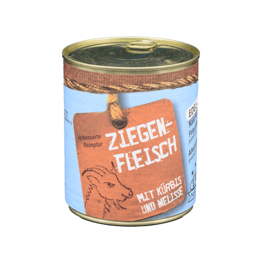 Ziegenfleisch Menüdose