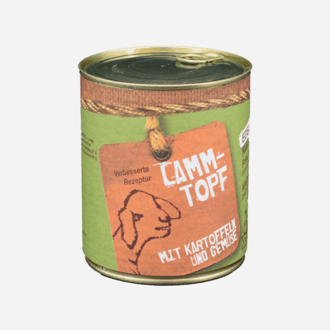 TARUS® Lammtopf Nassfutter 800g